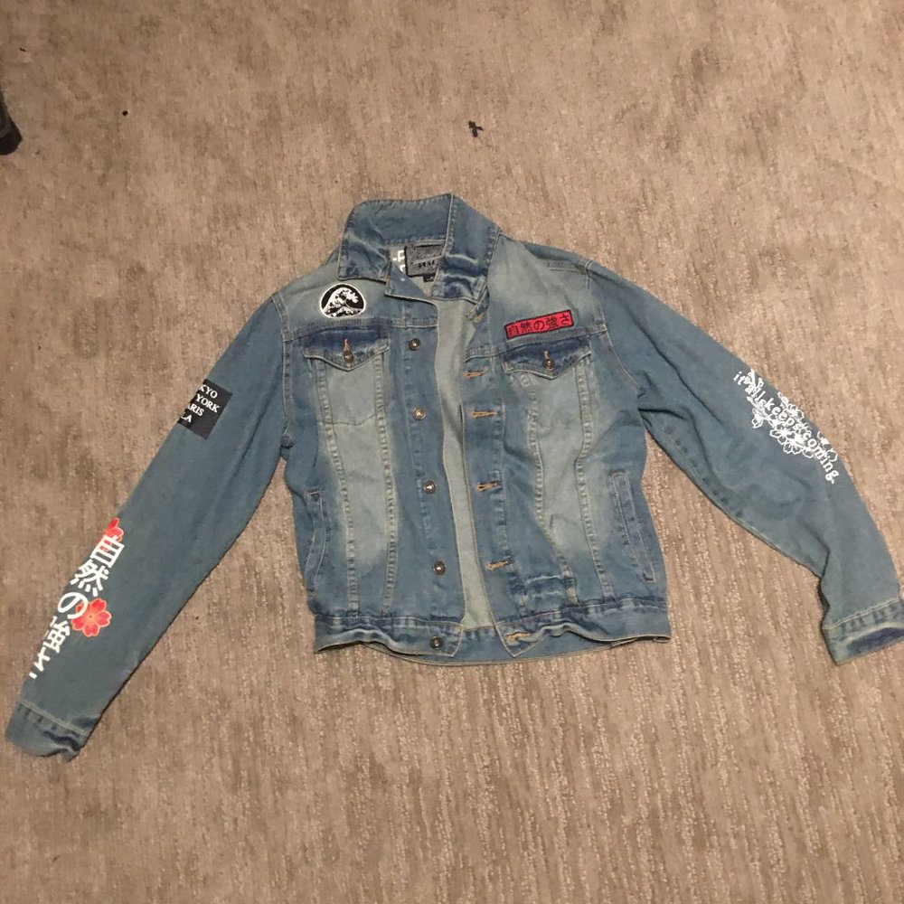 Brooklyn Denim Jacket (with patches)